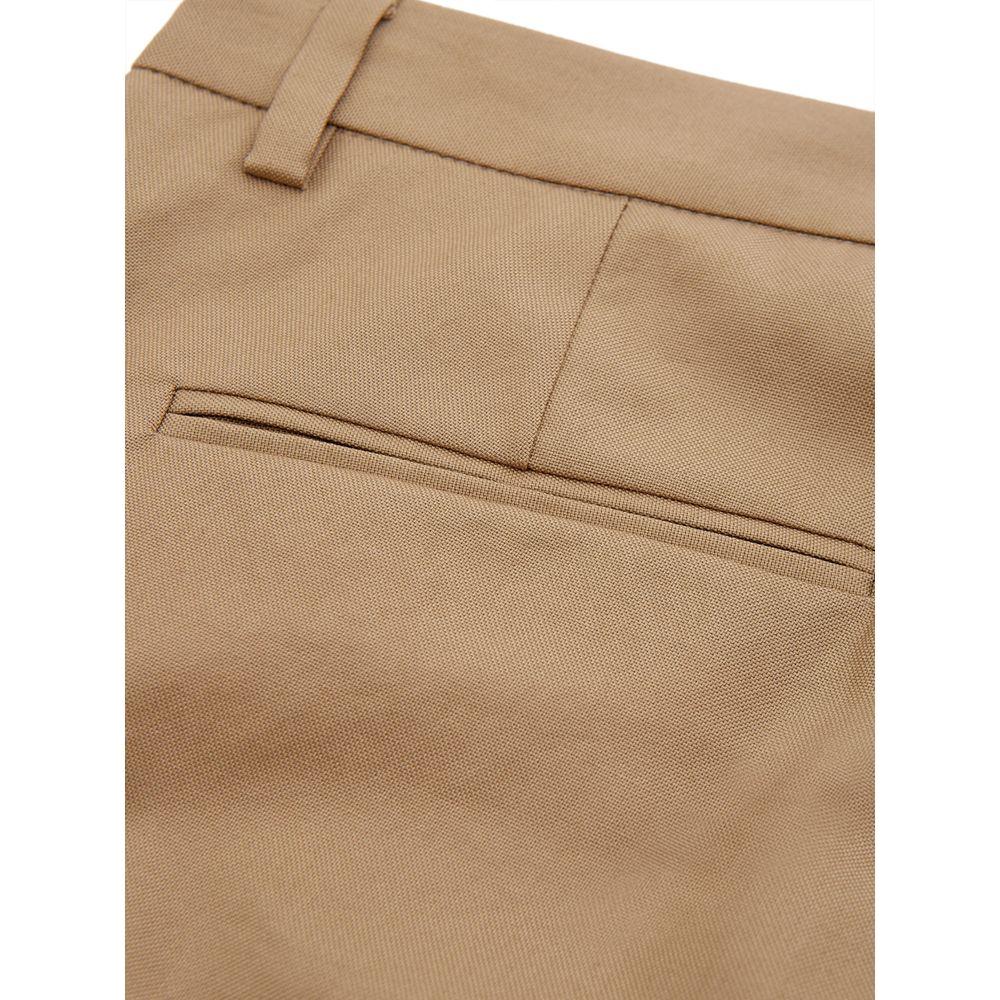 Lardini Elegant Brown Cotton Trousers for Women LA-1134664-IT38|XS