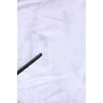 Dolce & Gabbana White Print Lace-Up Cotton Crew Neck T-shirt