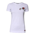 Dolce & Gabbana White #DGFAMILY Cotton Embroidery T-shirt