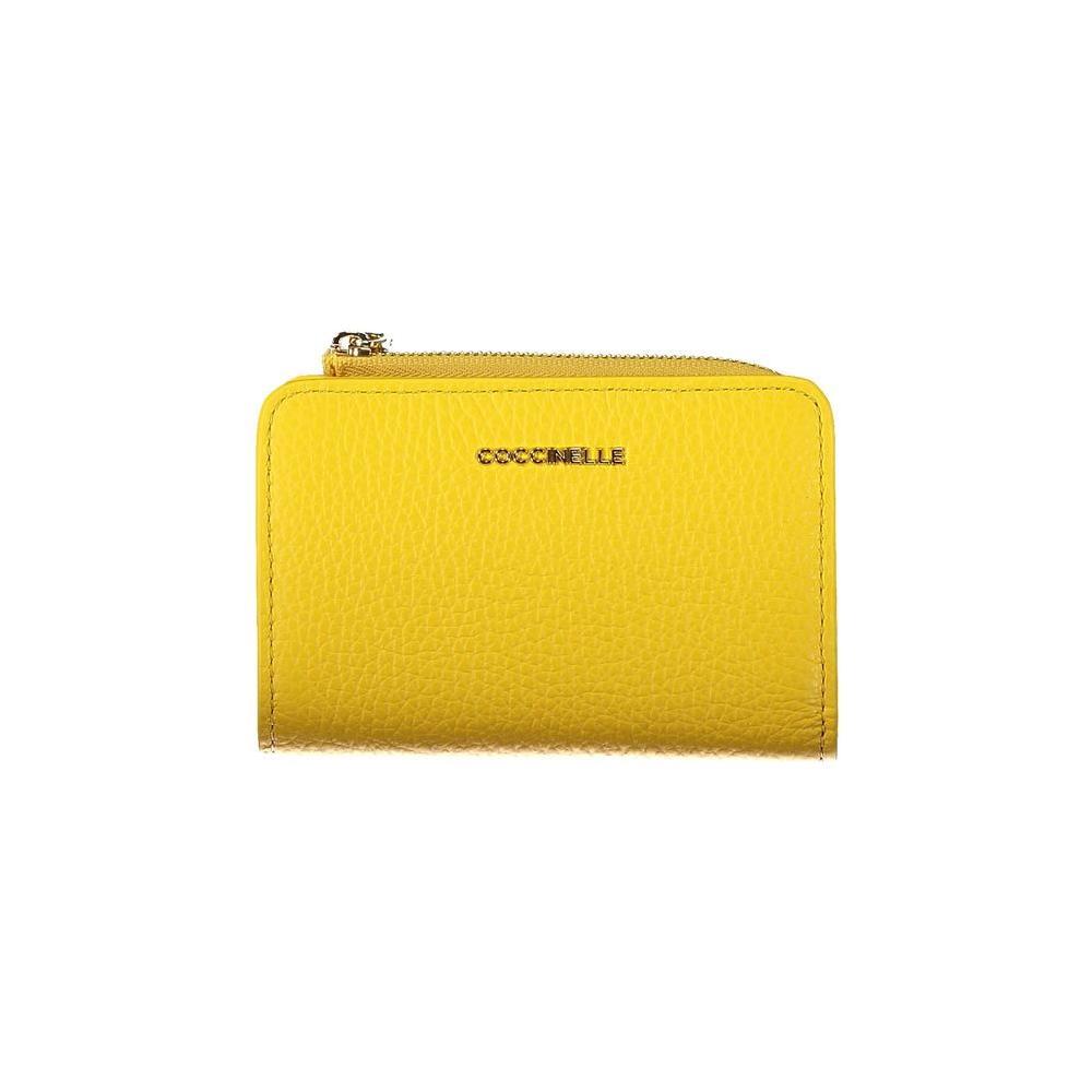 Coccinelle Yellow Leather Women Wallet