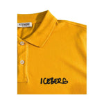 Iceberg Yellow Cotton Men Polo Shirt