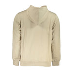 Calvin Klein Beige Hooded Cotton Sweatshirt CA-24858-S