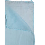 Dolce & Gabbana Light Blue Silk Rectangle Wrap Shawl Scarf MS7483