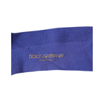 Dolce & Gabbana Purple Cotton Logo Over The Calf Socks SCS2241-L