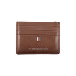 Tommy Hilfiger Sleek Leather Card Holder with Contrast Detailing TO-27168