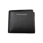 Tommy Hilfiger Black Leather Men Wallet