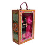 Dolce & Gabbana Black Dress Ceramic Porcelain Fashion Leather Sicily Dolls