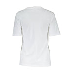 Gant White Cotton Men T-Shirt