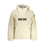Napapijri Chic Beige Hooded Sports Jacket NA-28423-XXL