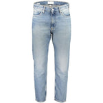 Calvin Klein Light Blue Cotton Men Jeans
