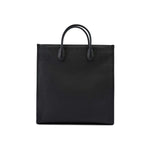 Gucci Black Leather Logo Medium Tote Bag