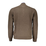 Harmont & Blaine Half-Zip Contrast Detail Sweater