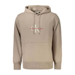 Calvin Klein Beige Cotton Men Sweater CA-32975-XL