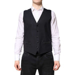 Dolce & Gabbana Dark Blue MARTINI Wool Suit 2 Piece Jacket