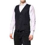 Dolce & Gabbana Dark Blue MARTINI Wool Suit 2 Piece Jacket