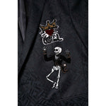 Dolce & Gabbana Black MARTINI King Skeleton 2 Piece Suit KOS2327-52