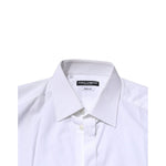 Dolce & Gabbana White GOLD Long Sleeves Men Dress Formal Shirt