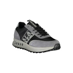 Napapijri Brown Leather Men Sneaker