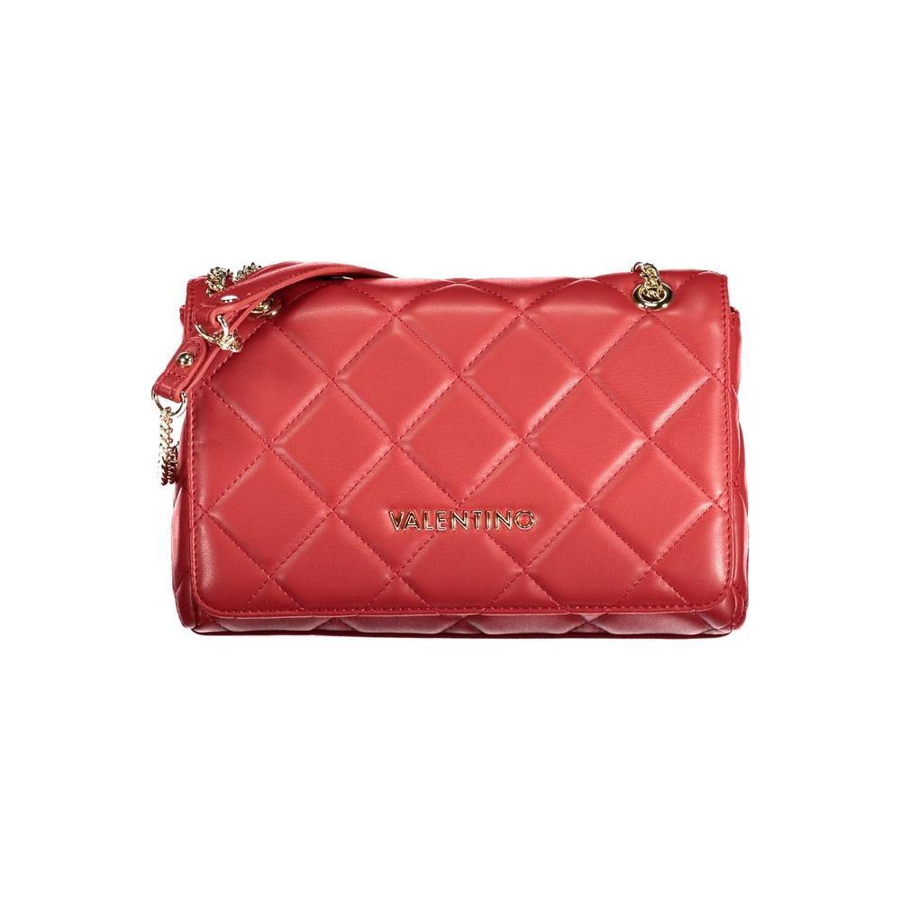 Mario Valentino Red Polyethylene Handbag