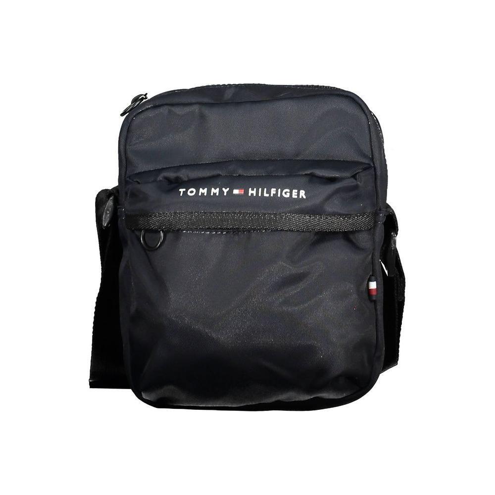 Tommy Hilfiger Blue Polyester Men Shoulder Bag