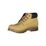 Carrera Beige Lace-Up Boots with Contrast Details CA-25547-EU40/US7