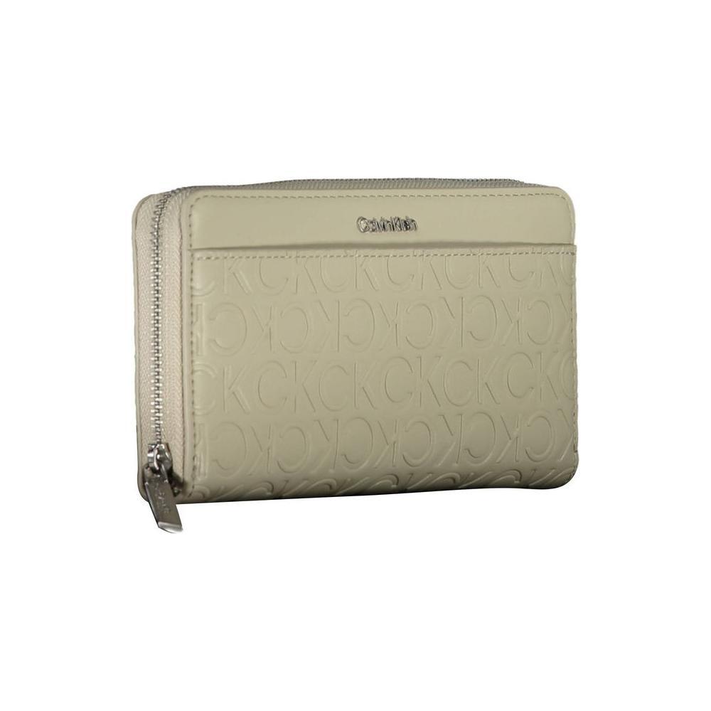 Calvin Klein Beige Polyethylene Women Wallet CA-22429