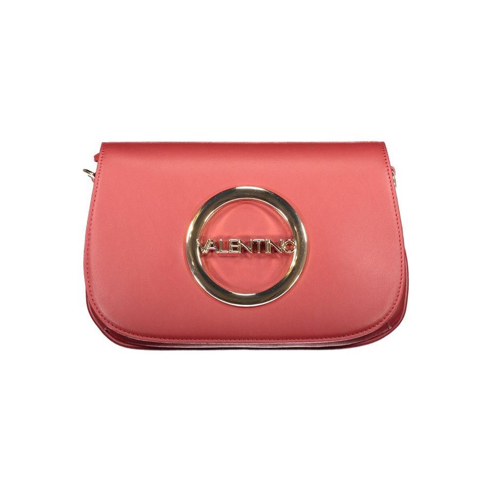 Mario Valentino Red Polyethylene Women Handbag