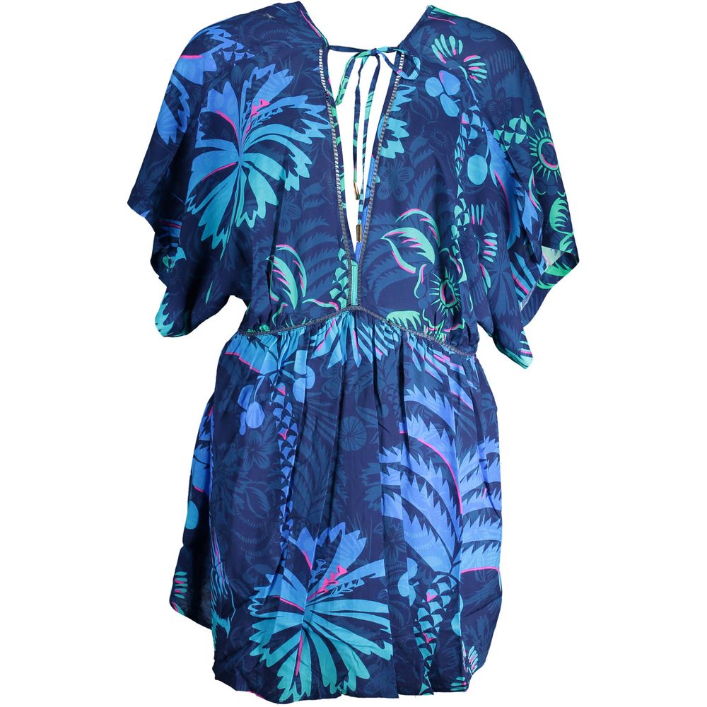 Desigual Blue Cotton Dress