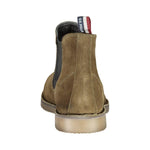 U.S. POLO ASSN. Green Leather Men Ankle Boot