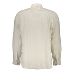 North Sails Beige Linen Shirt NO-29722-S