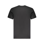 Fila Black Cotton Men T-Shirt