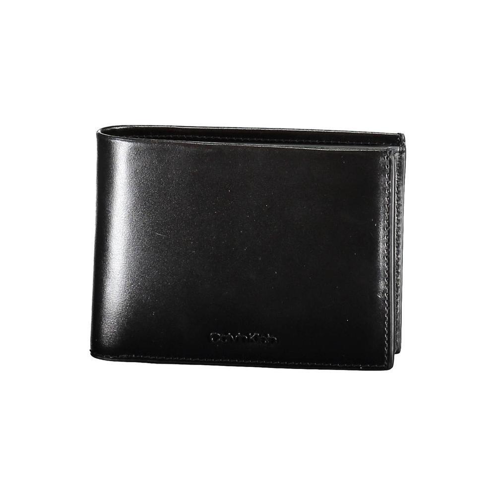Calvin Klein Black Leather Men Wallet