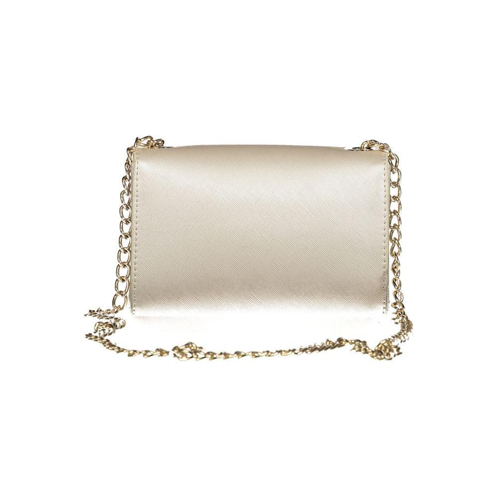 Mario Valentino Gray Polyethylene Handbag