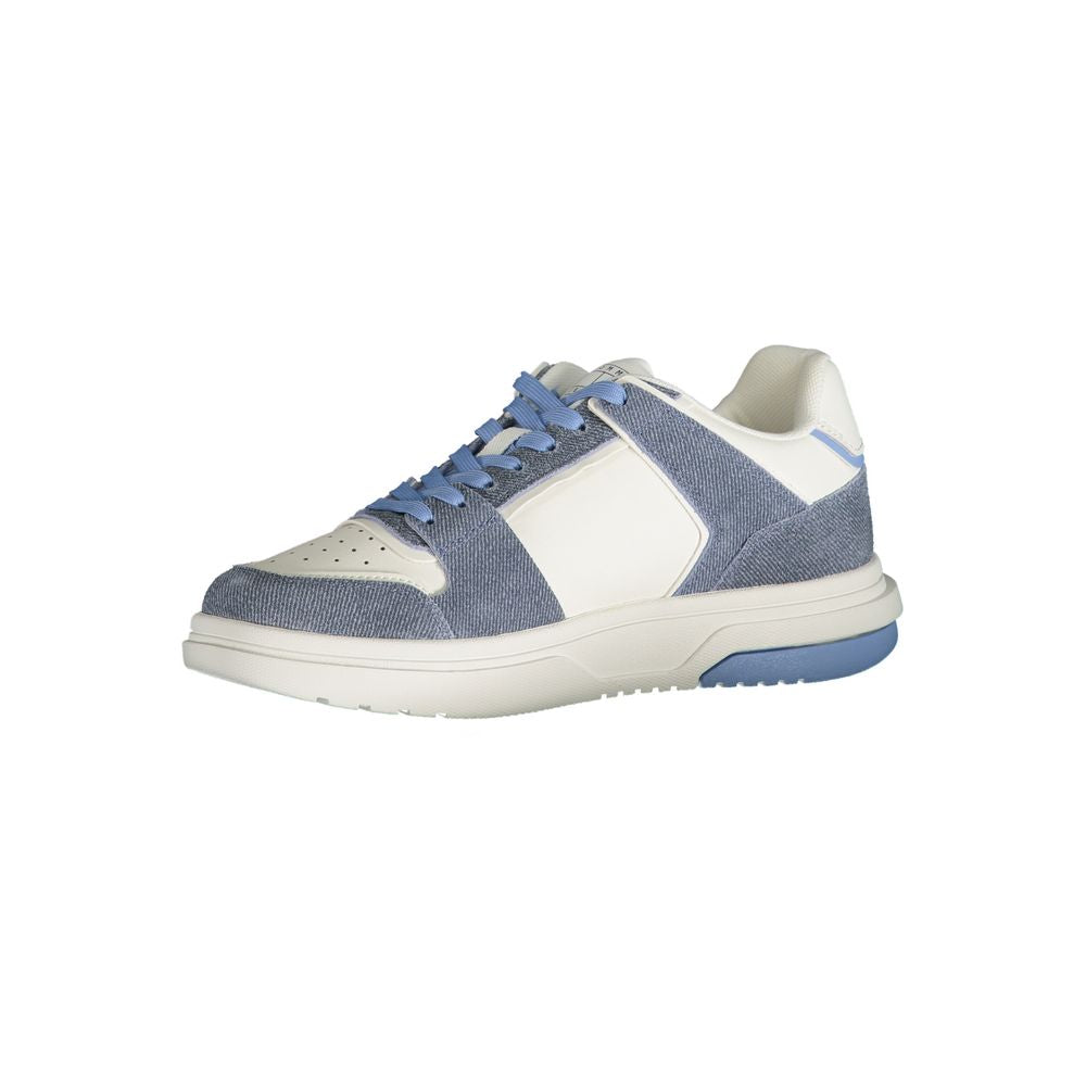 Tommy Hilfiger Light Blue Leather Women Sneaker TO-31274-EU36/US6