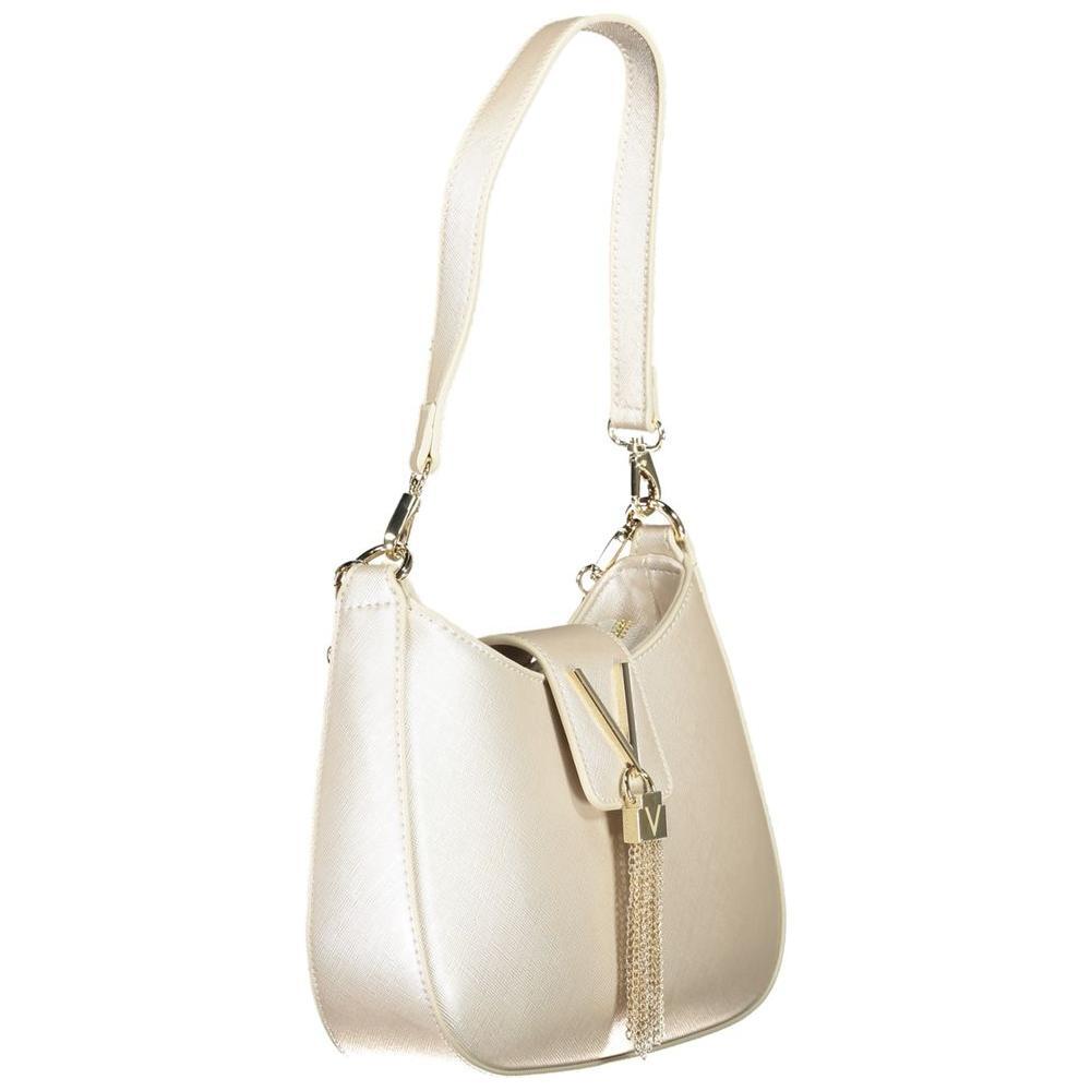 Mario Valentino Silver Polyethylene Women Handbag