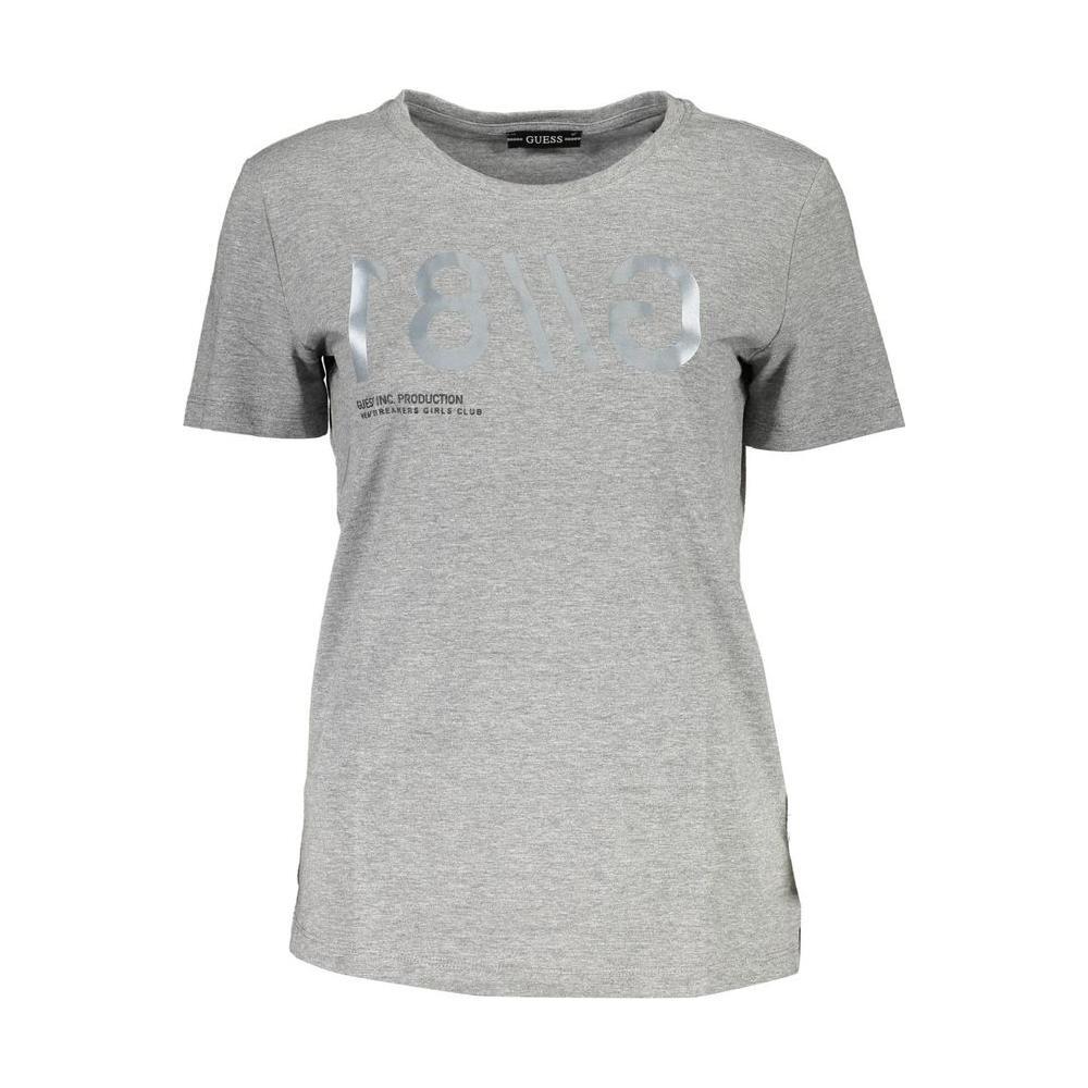 Guess Jeans Brown Cotton Women T-Shirt