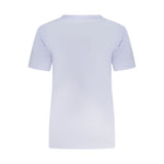 Converse Purple Cotton Women T-Shirt