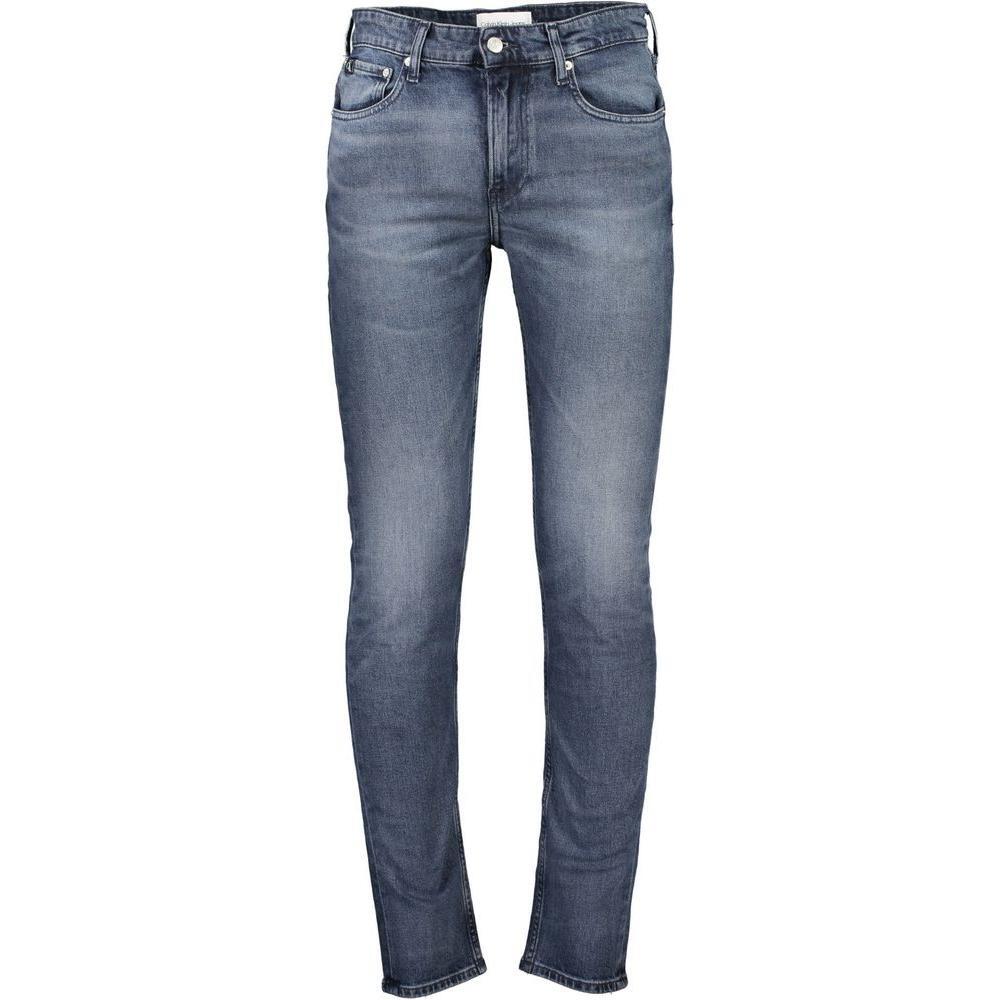 Calvin Klein Blue Cotton Jeans & Pant