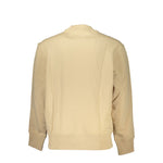Calvin Klein Beige Crew Neck Logo Sweatshirt CA-27227-S