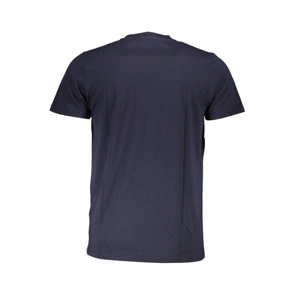 Cavalli Class Blue Cotton Men T-Shirt