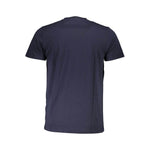 Cavalli Class Blue Cotton Men T-Shirt