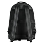 Tommy Hilfiger Black Polyethylene Men Backpack