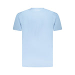 Trussardi Light Blue Cotton Men T-Shirt