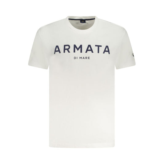 Armata Di Mare White Cotton Men T-Shirt