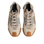 Dolce & Gabbana Multicolor Lace Up Low Top NS1 Sneakers Shoes