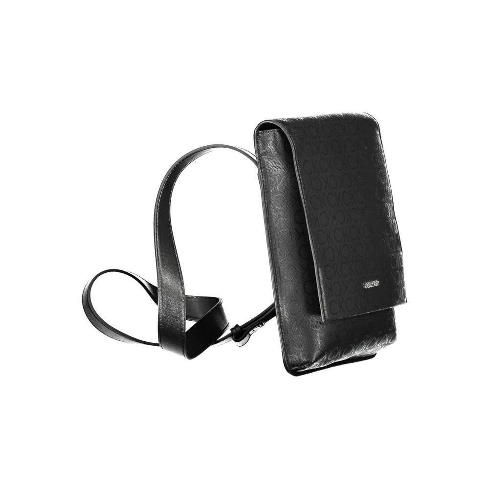 Calvin Klein Black Polyester Shoulder Bag