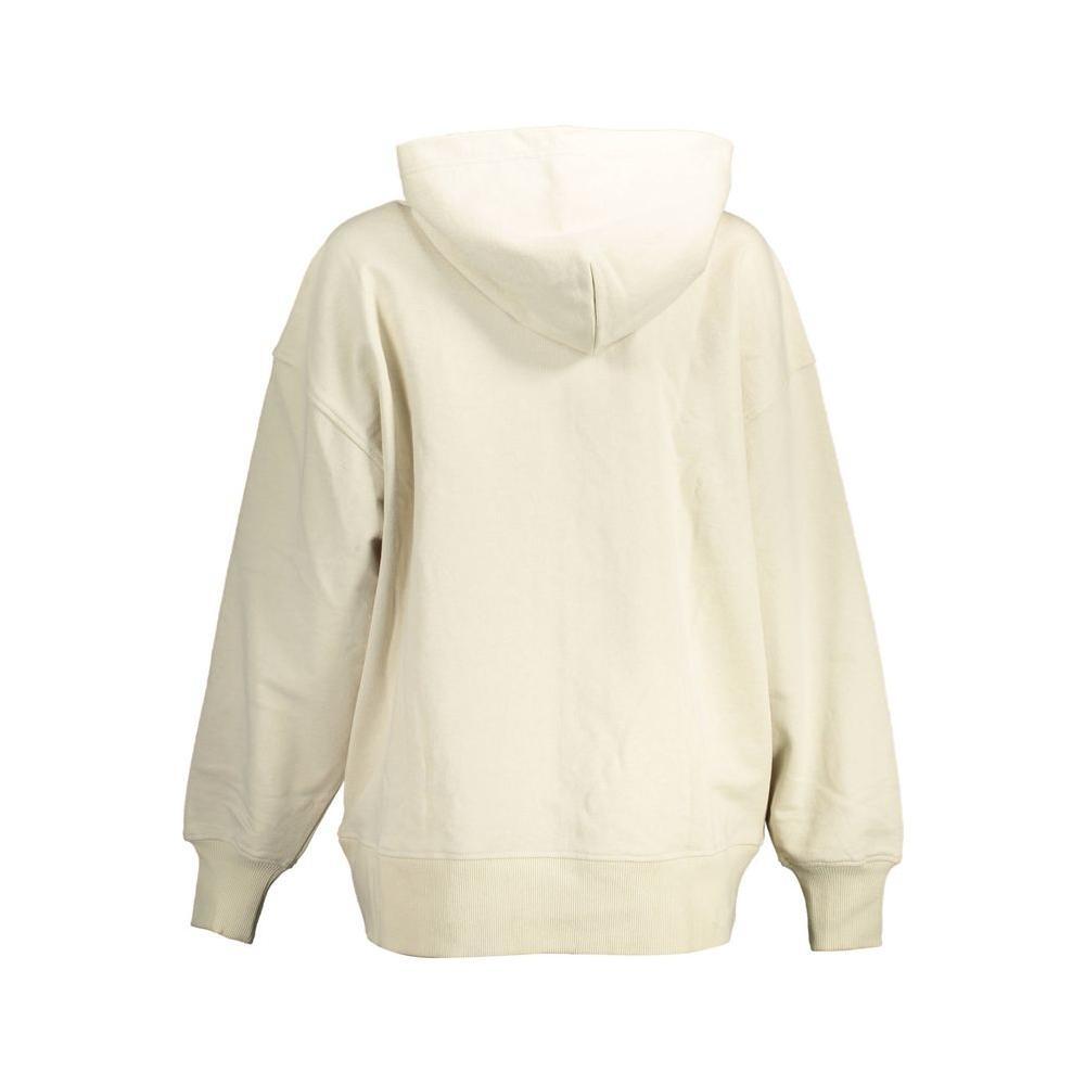 Calvin Klein Beige Cotton Women Sweater CA-15139-XS