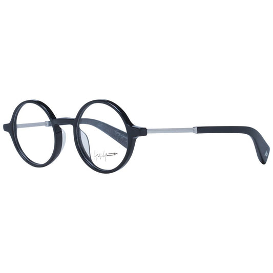 Yohji Yamamoto Black Unisex Glasses Frame