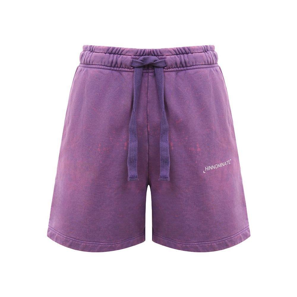 Hinnominate Purple Cotton Short