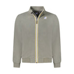 K-WAY Green Cotton Men Sweater